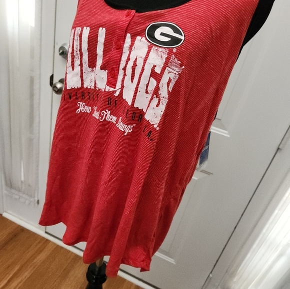 NWT Men's GEORGIA BULLDOG Tank Top by‎ Creative Apparel  Size 2XL - Picture 4 of 8